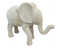 Elefante H 11 Decorativo Componente Arredo Resina