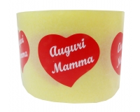 Etichette Sticker Cuore Mamma 200 pz Decorazione