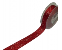 Nastro Raso Love Mm 25 Mt 15 Decorazioni Festa Innamorati Mamma