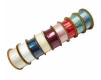 Nastro Raso Frangia Mm 25 Mt 15 Decorazioni Confezionamento