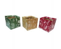 Scatola Simply 12x12x12.5 Pz 10 Decorazioni Primavera Pasqua