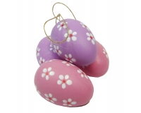 Uova Da Appendere Cm 6 Pz 12 Decorazioni Primavera Pasqua