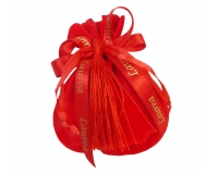 Bomboniere Laurea Sacchetto Palloncino Velluto Rosso Nappina
