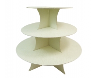 Alzata 3 Piano 33x29 Pz 1 Decorazioni Bomboniere Fai Da te