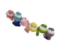 Uccellino Cm 4 Pz 12 Pick  Decorazioni Primavera Pasqua