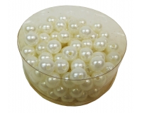 144 PERLE FORATE 9MM COLLANE DECORAZIONI FAI DA TE