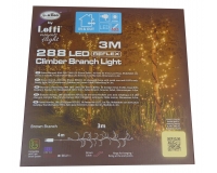 Ramo Luci 288 Led Naturale Mt 3 Decorazioni Addobbi Natale