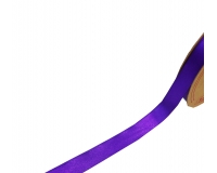 Nastro In Doppio Raso Alto 15 Mm Per 50 Metri Viola