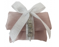 Bomboniere Sacchetto Piegato Applicazione Strass Luminosi Matrimonio Wedding
