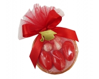 Bomboniere Laurea Tulle Anello Applicazione Tocco Plexy