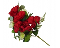 Mazzetto Frontale Peonie Cm 45 Decorazioni Composizioni Floreali Funerali