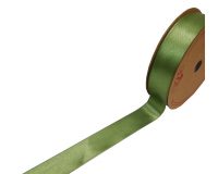 Nastro In Doppio Raso Alto 15 Mm Per 50 Metri Verde Salvia