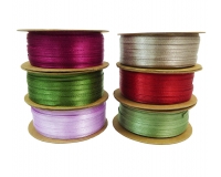 Nastro Doppio Raso Mm 3x100 Mt Colorato