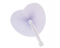 Ventaglio Cuore Pz 1 Decorazioni Bomboniere Fai Da Te