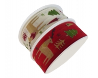 Nastro Renne Mm 40 Mt 18 Decorazioni Addobbi Allestimenti Natale