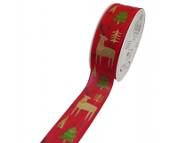 Nastro Renne Mm 40 Mt 18 Decorazioni Addobbi Allestimenti Natale