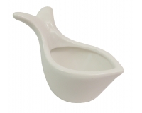 Ciotola Balena Bianca Cm 12 Ceramica Decorazione Matrimonio Linea Mare