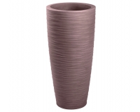 Vaso Talos Elegance D 33 H 70 Pvc Colorato Composizione Floreale