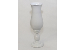 Coppa elisa In Metallo Bianco Diametro 12 Cm Altezza 38 Cm