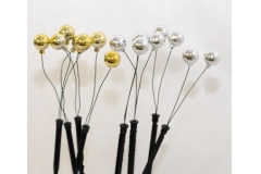 Bacche In Plastica Da 19 Mm Con Punta