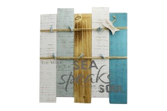 Portamemo Mare Legno Sea CM35,5X2,5H45 C/Mollettine Arredo