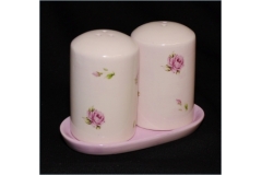 Set Saliera Pepiera To Rose Ceramica