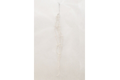 Treccia Di Perle Bianche 34 Cm