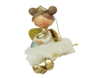 Bimba Da Appendere Cm 16,5 Decorazioni Addobbi Natale