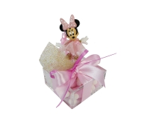 Bomboniera Battesimo Nascita Comunione Bambina Disney Minnie