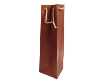 Buste 1 Bottiglia Kraft Colorata 12x39+9 Pz 12 Incarti Natalizi