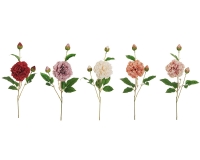 Ramo Camelia Art Nouve 2 Boccioli 1 Fiore Sbocciato