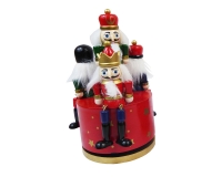 Carillon Soldato H 20 Decorazione Arredo Composizione Creativa Natale