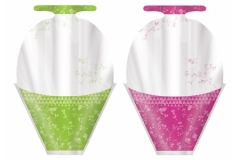 50 Sacchetti Per Piante Boheme 60x31x14 Cm