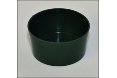 21 Ciotola Gold Verde Diametro 12 Cm