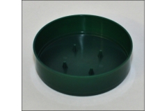 12 Ciotola Olympia Verde Diametro 13 Cm