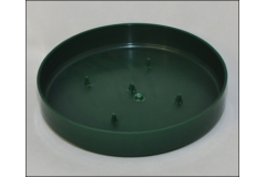 7 Ciotola Olympia Verde Diametro 25 Cm