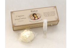 Olio Fragranza Cotton Fresh Spray Con 2 Saponette Profumate