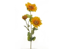 Ramo Girasole 3 Fiori Decorazione Addobbi Composizione Floreale