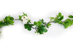 Ghirlanda Rose Multiflora Cm 180 Fiori Artificiali