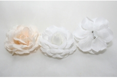 Rosa Con Spilla Diametro 12 Cm
