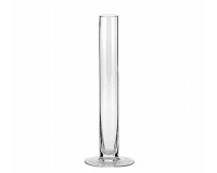 Monoflower Piede D 3 H 15 Vaso Vetro Decorazione Composizione Floreale