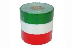 Nastro Cerimonia Bandiera Italia Mm 100 Mt 50