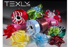 Rotolo Nastro TEXLY Polipropilene/organza Mm 40 Mt 50 Decorazione