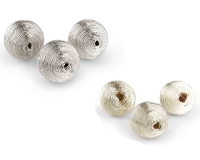 Perle Filo Metallo Oro/Arg D. 1,7 Pz 24