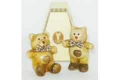 Animaletto Ecru Con Scatolina Pz 12