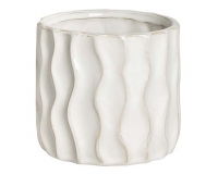 Vaso Riga Onda D 16,5 H 15 Decorazioni Composizione Floreale Primavera Pasqua
