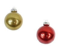 Sfere Total Glitter Cm 10 Pz 6 Decorazioni Addobbi Albero Natale