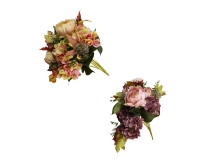 Busch Peonia Ortensia Cm 60 Decorazione Composizione Floreale