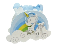 Unicorno Legno C/sacchetto Pz 1