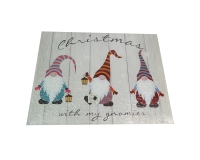 Quadro Gnomies Soffio Decorazione Tema Natale